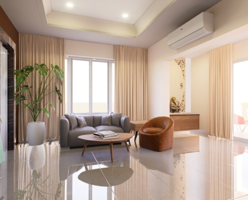 First floor living hall view-1