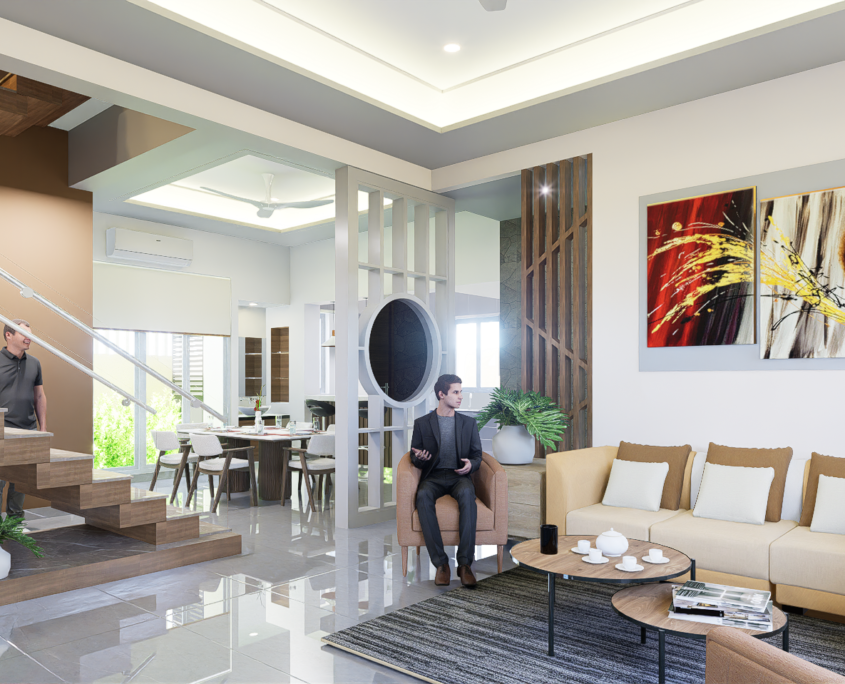 Living cum dining view-1